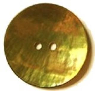 Perlmutter-Changeant Goldgelb-Bronze: Perlmutterknopf brunlich Goldgelb