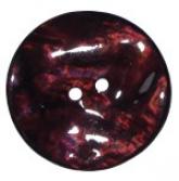 Perlmutter-Changeant Bordo: Perlmutterknopf in dunkel Bordeaux-Rot