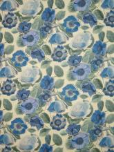 Liberty Fabrics HEIDI ROSE BLUE Tana Lawn Cotton Baumwolle Batist