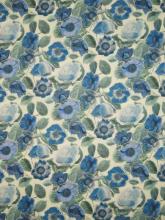 Liberty Fabrics HEIDI ROSE BLUE Tana Lawn Cotton Baumwolle Batist