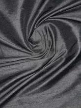 Dupionseide schwarz Indische Seide Handgewebe COUPON 210cm x 110cm Webfehler